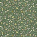 טפט פרחים זעירים ירוק | 10497414